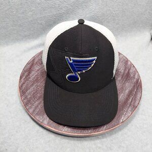 St. Louis Blues Adjustable Trucker Hat By 47 Mesh Back